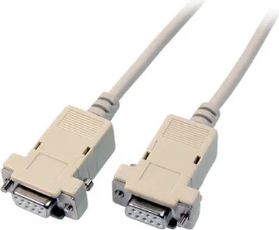 Produktbild von EFB Elektronik DSub 9 3m, Beige, 3 m, DSub 9, DSub 9, Buchse, Buchse