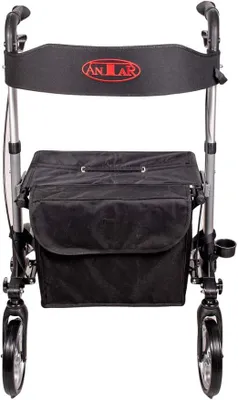 Produktbild von Aluminium Faltbar Rollator, silber, 8000 g
