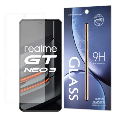 Zdjęcie produktu dla Hartowane szkło 9H do Realme GT Neo 3 - Przeźroczyste KP22518