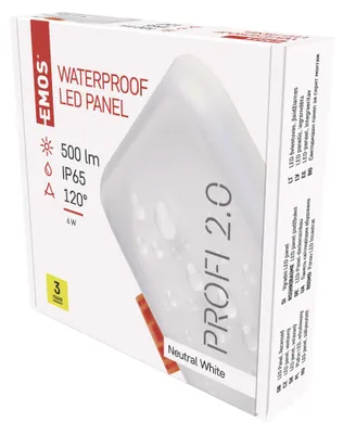 LED podhledové svítidlo VIXXO 7,5 x 7,5 cm, 6 W, neutrální bílá, IP65