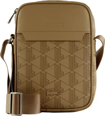 Immagine prodotto di LACOSTE borsa a tracolla The Blend vertical Camera Bag Mono Viennois Otter marrone chiaro