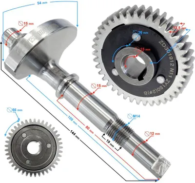 Produktbild von Auswuchtwelle BLADE R / Stratos 125
