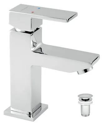 Immagine prodotto di Miscelatore a leva per lavabo Novaservis Titania Cube cromo 98803,0