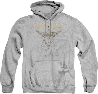 Produktbild von Bon Jovi - "Greatest Hits" Kapuzenpullover für Herren/Damen Uni, meliert TV21091 (L) (Sportliches Heather)