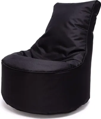 Produktbild von Ecopuf, Sitzkissen, Sessel Bean Bag, Sitzsack, für Innen und Außen, 65x75cm, Farbe Schwarz