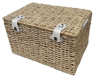 Immagine prodotto di Cestino da panettiere naturale grande 47x31x28 con coperchio