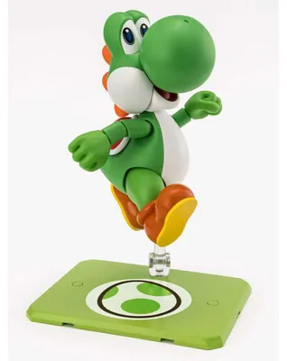 Imagen del producto de Super Mario - Figura Yoshi S.H. Figuarts - Bandai