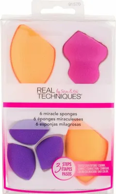 Image de Éponges Mini Pinceau Applicateur Trio pour Femmes 1 - Real Techniques
