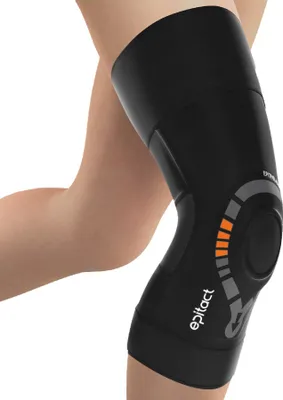 Immagine prodotto di Epitact | Fascia di supporto per il ginocchio Sport Knieorthese. Allevia, protegge e stabilizza l'articolazione del ginocchio durante l'attività sportiva (tendinite, sindrome della punta della rotula, ecc.). Innovazione francese (taglia XL)