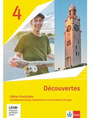 Obrázek produktu pro Découvertes 4. Cahier d'activités mit Mediensammlung 4. Lernjahr. Ausgabe 1. oder 2. Fremdsprache