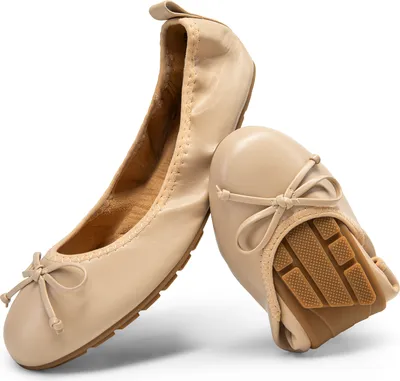 Produktbild von DREAM PAIRS Damen-Schuhe, lässig, spitzer Zehenbereich, Ballett-Komfort, weiche Slip-on-Flachschuhe,Farbe: NUDE, Größe: 37