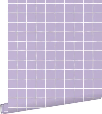 Obrázok produktu pre ESTAhome tapeta károvaný vzor fialová 50 x 900 cm
