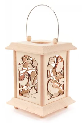 Zdjęcie produktu dla Lampa stołowa Ptaki z wkładem szklanym Szer. x Wys. x Gł. = 12 x 17 x 12 cm NOWA