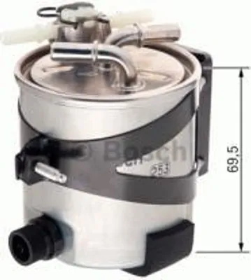 Produktbild von Bosch Kraftstofffilter  F 026 402 061