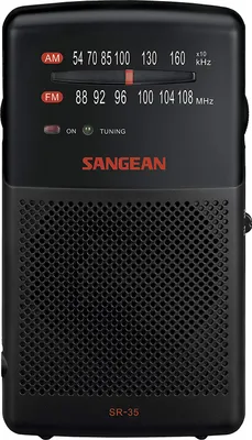 Produktbild von Sangean SR-35 Radio, UKW/MW, Kopfh?rer-Ausgang, Akkubetrieb