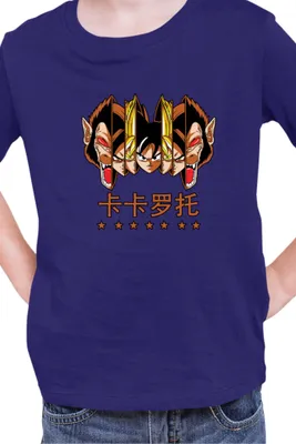 Produktbild von Kinder T-Shirt Manga Japan Anime Comics Animation Dbz 021, 12-13 Jahr - 152 / Dunkelblau