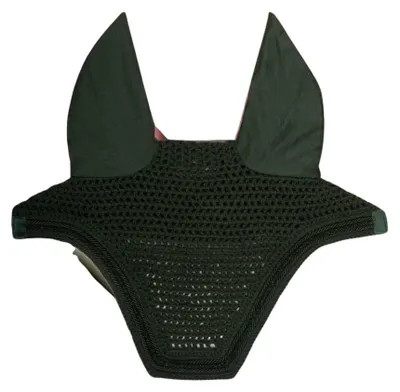 Produktbild von Kentucky Horsewear Fliegenhaube Wellington Velvet Mini Pearls Soundless