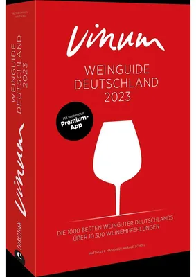 Produktbild von VINUM Weinguide Deutschland 2023