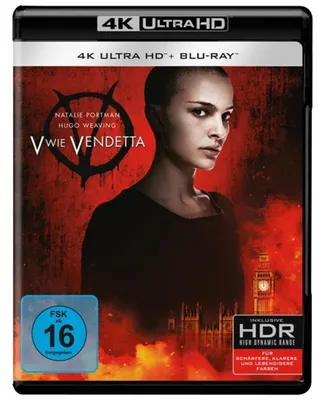 Produktbild von PLAION V wie Vendetta (4K UHD), Film, Blu-ray, Deutsch, Spanisch, Französisch, Italienisch, Thailändisch, 132 min, Thriller, Dänisch, Finnisch, Norwegisch, Polnisch