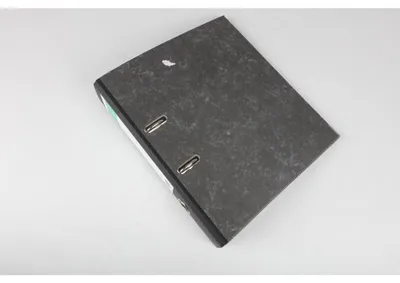 Image de 20 pièces classeur A4 dossiers gris étude travail largeur 7,5cm