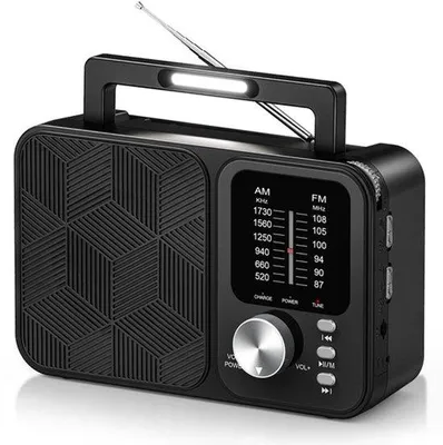 Productafbeelding van Radio op Batterijen AM/FM, Draagbare Radio met 4000 mAh Batterij