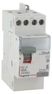Image de Interrupteur Différentiel 4p 40a Protection Différentielle Triphasée Et Neutre - Legrand