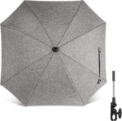 Zdjęcie produktu dla Parasol przeciwsłoneczny do wózka 70 cm, ochrona UV 50+, uniwersalny, do wózka