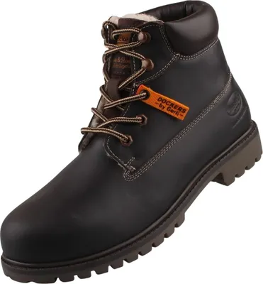 Produktbild von Dockers by Gerli Herren Leder Stiefel gefüttert Braun