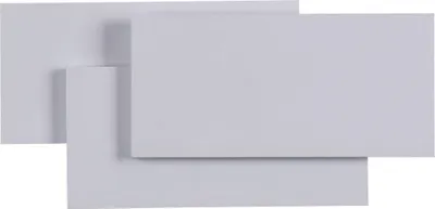 Produktbild von LED Wandlampe Metall warmweiß 3000 K 550 lm 26 cm breit Weiß Wandleuchte