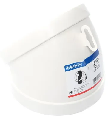 Produktbild von MARLEY Rohrbogen 45° DN 150 Weiß