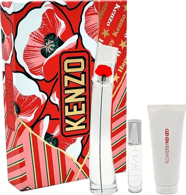 Produktbild von Kenzo Flower By Kenzo Edp 50Ml + Edp 10Ml + Sg 75Ml