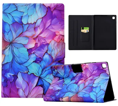 Immagine prodotto di Per Samsung Galaxy Tab S6 Lite 2020 / 2022 / 2024 Similcuoio tablet custodia cover motivo 4