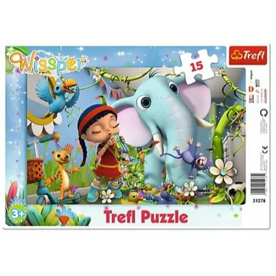 Immagine prodotto di TREFL Puzzle Wissper: Melodia dell'amicizia 15 pezzi