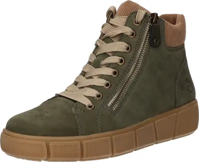 Zdjęcie produktu dla Sznurowane buty za kostkę z zimną podszewką do 35 mm obcasa (casual) D1T70/54