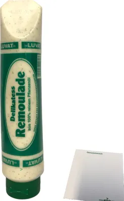 Produktbild von Luvat Delikatess Remoulade 1er Pack (1x875ml Tube) + usy Block
