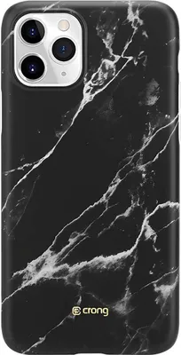 Obrázek produktu pro Crong Marble Case - Kryt na iPhone 11 Pro (černý)
