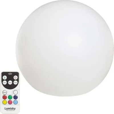 Zdjęcie produktu dla Bezprzewodowa pływająca lampa kulista LED D30CM BOBBY C30