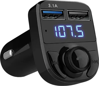 Produktbild von FM-Transmitter SD MP3 Bluetooth-Ladegerät 2xUSB