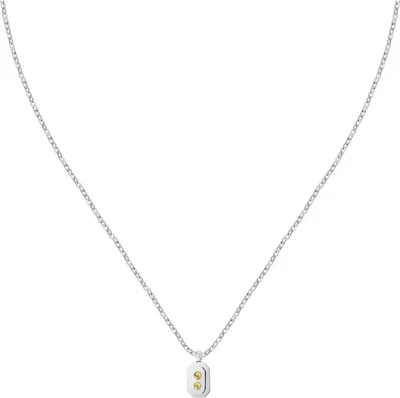 Produktbild von Modisches Stahlcollier Gold SATM22