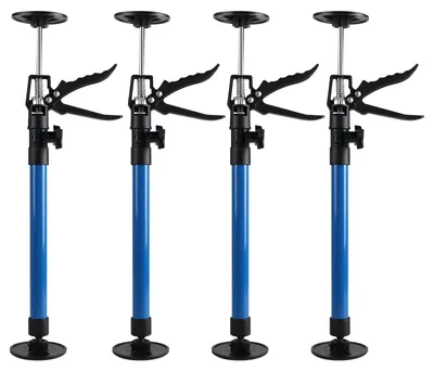 4 Montagestützen 115-290 cm, 40 kg, Deckenstütze, Türrahmen-Spanner
