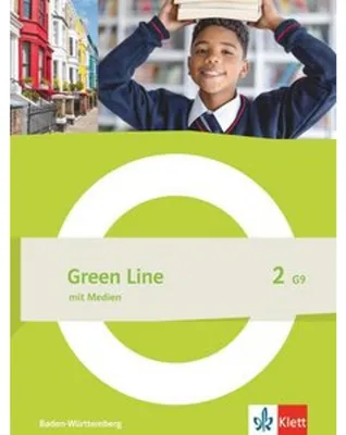 Zdjęcie produktu dla Green Line 2 G9. Schulbuch mit Medien (flexibler Einband) Klasse 6. Ausgabe Baden-Württemberg