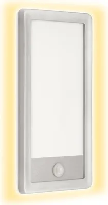 Produktbild von LED Außenleuchte Bewegungsmelder IP44 16 W silber Kunststoff Telefunken