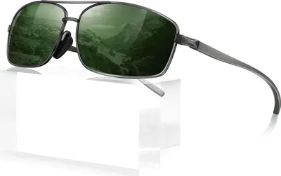 Produktbild von Sonnenbrille Herren Polarisiert Al-Mg Metallrahmen UV400 Schutz
