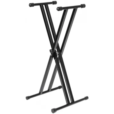 Zdjęcie produktu dla Stagg KXS-A6, podwójny statyw keyboardowy