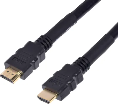 Produktbild von TPFNet AKTIVES High Quality HDMI Kabel 2.0/1.4a kompatibel mit Verstärker schwarz, 45m