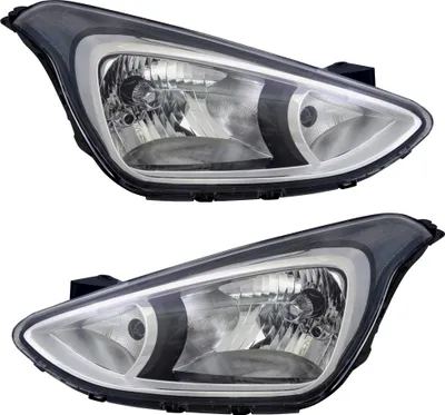 Produktbild von TYC Scheinwerfer Set für Hyundai i10 IA ab 2013 H4 Halogen für LWR