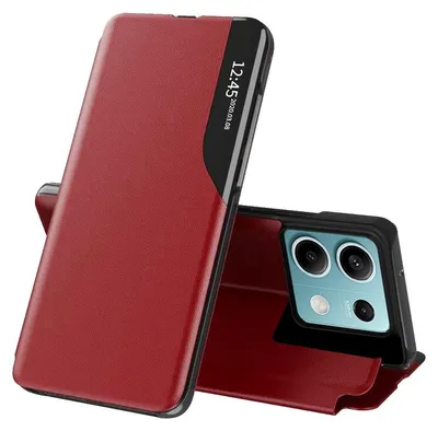 Produktbild von Elegante View Case Book Hülle für Xiaomi Redmi Note 13 - Rot KP30979
