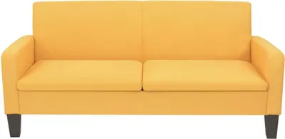 Immagine prodotto di divano a 3 posti 180 x 65 x76 cm giallo
