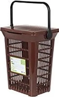 Produktbild von Startseite Umimax Perforierter Nassbehälter, Braun, 10 Lt, Einheitsgröße