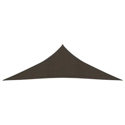 Produktbild von Sonnensegel 160 g/m² Braun 2,5x2,5x3,5 m HDPE